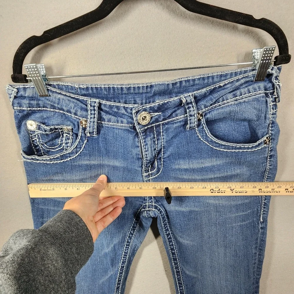 Vintage True Religion Jeans Mens Ricky Big QT Straight Leg Cut Made in‎ USA Y2K